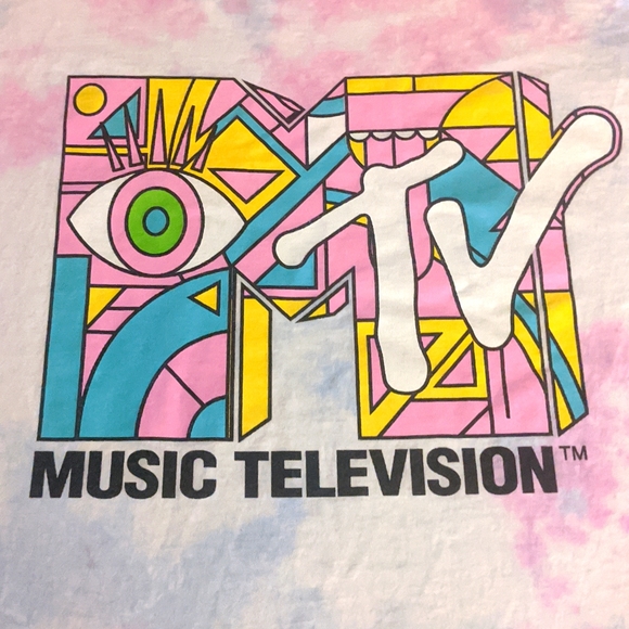 MTV Other - MTV retro tie dye shirt